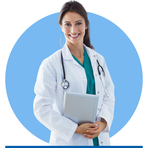 Doctora en un circulo